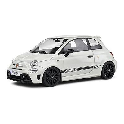 Solido 1:18 Fiat F595 Abarth White 2022 Solido 1:18 Fiat F595 Abarth White 2022