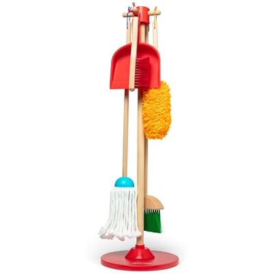Melissa & Doug Barnstädningsset Rollspel leksaker för flickor och pojkar 3+ år Melissa & Doug Barnstädningsset Rollspel leksaker för flickor och pojkar 3+ år