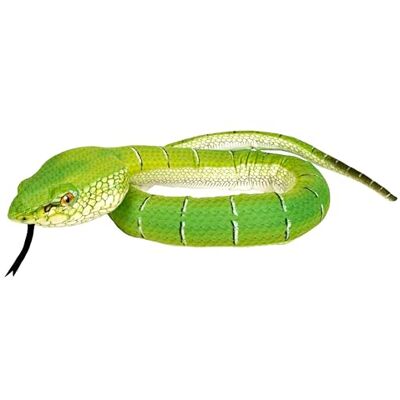WILD REPUBLIC Snake Vipera, 137 cm, Fylld med återvunna vattenflaskor WILD REPUBLIC Snake Vipera, 137 cm, Fylld med återvunna vattenflaskor