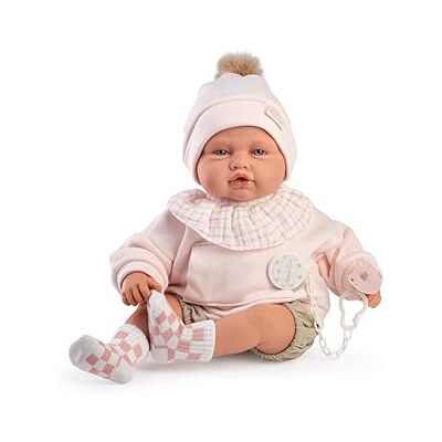 MUÑECAS ANTONIO JUAN S.L. Antonio Juan dockor Babydoo posturiter urban Tygkropp 50 cm Ref. 18313 Samling 2026 MUÑECAS ANTONIO JUAN S.L. Antonio Juan dockor Babydoo posturiter urban Tygkropp 50 cm Ref. 18313 Samling 2026