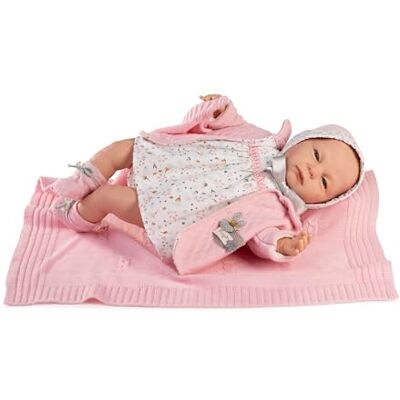 Muñecas Berbesa My Baby Reborn, docka med rosa jacka Muñecas Berbesa My Baby Reborn, docka med rosa jacka