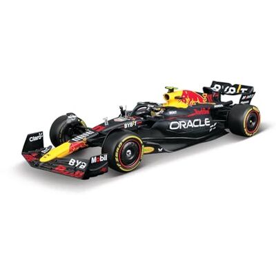 Bburago Red Bull RB19 F1 2023#Perez monteringssats med hjälm och stativ 1/24 metallminiatyrbil officiell Formel 1 säsong 2023 modell realistiska detaljer Red Bull Collector Edition Bburago Red Bull RB19 F1 2023#Perez monteringssats med hjälm och stativ 1/24 metallminiatyrbil officiell Formel 1 säsong 2023 modell realistiska detaljer Red Bull Collector Edition
