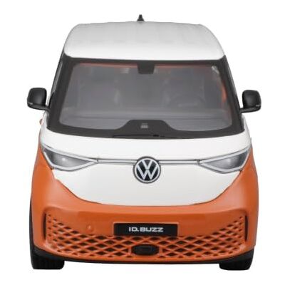 Maisto 2023 ID. Buzz Van Orange och White Special Edition Series 1/24 Diecast Model Car 32914OR Maisto 2023 ID. Buzz Van Orange och White Special Edition Series 1/24 Diecast Model Car 32914OR