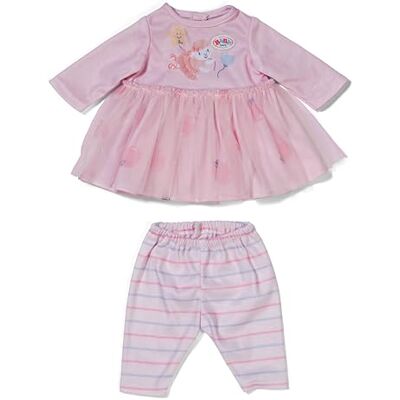 Baby Born BABY född klänning rosé med långa ärmar, tyllkjol och leggings för 36 cm dockor, 838792 tapp skapelse Baby Born BABY född klänning rosé med långa ärmar, tyllkjol och leggings för 36 cm dockor, 838792 tapp skapelse