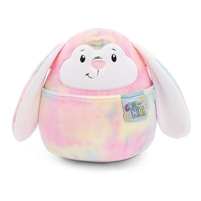 NICI gosedjur Chill- kanin 20cm Fluffig, färgglad plyschkanin med långa hängande öron för flickor, pojkar och spädbarn, Mjuk gosedjur 49880 NICI gosedjur Chill- kanin 20cm Fluffig, färgglad plyschkanin med långa hängande öron för flickor, pojkar och spädbarn, Mjuk gosedjur 49880