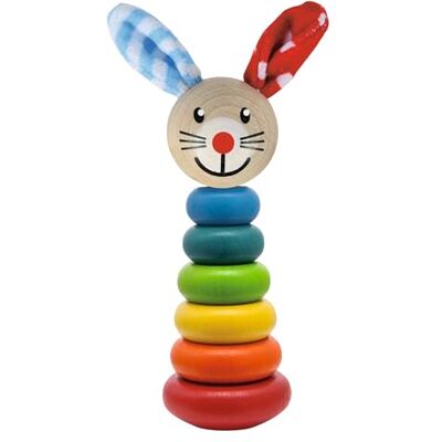 Eichhorn Heros 100017019 "Bunny Stacking Toy Eichhorn Heros 100017019 "Bunny Stacking Toy
