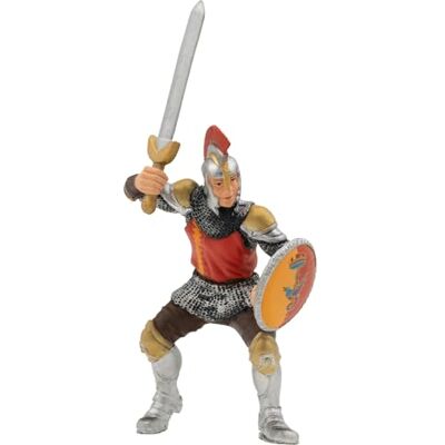 Bullyland 80765 – spelfigur svärdskämpare röd, fantasy-samlarfigur, ca 12 cm stor, kärleksfull handmålad figur, PVC-fri, fin present till pojkar och flickor för fantasifull lek Bullyland 80765 – spelfigur svärdskämpare röd, fantasy-samlarfigur, ca 12 cm stor, kärleksfull handmålad figur, PVC-fri, fin present till pojkar och flickor för fantasifull lek