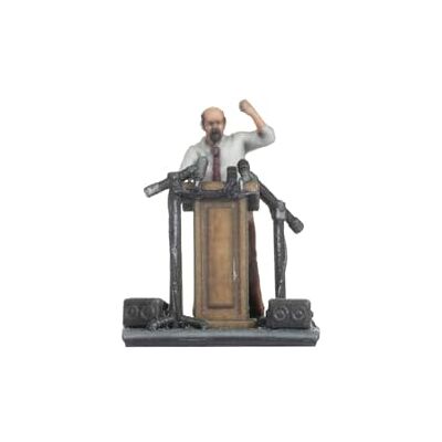 NOCH H0 Figur talarpult, handmålade miniatyrfigurer, 1:87 H0, för dioramer och modelllandskap NOCH H0 Figur talarpult, handmålade miniatyrfigurer, 1:87 H0, för dioramer och modelllandskap