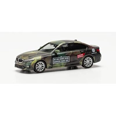 Herpa BMW 3er Limousine Bundeswehr Personal, 746885, flerfärgad Herpa BMW 3er Limousine Bundeswehr Personal, 746885, flerfärgad