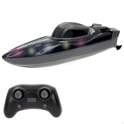 COLORBABY Speed & Go radiostyrd båt, 360 ° vridningar, inklusive ljus, dränkbar fjärrkontroll, räckvidd 25 meter, hastighet 7 km/h, leksak för barn 4 år, RC-leksaker (39732) COLORBABY Speed & Go radiostyrd båt, 360 ° vridningar, inklusive ljus, dränkbar fjärrkontroll, räckvidd 25 meter, hastighet 7 km/h, leksak för barn 4 år, RC-leksaker (39732)