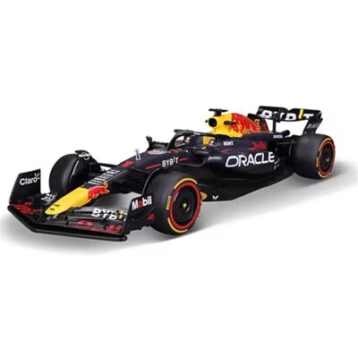 Maisto Red Bull Racing RB19 MAX Verstappen radiostyrd bil, skala 1:10, officiell replika F1 säsong 2023, kontroll 2,4 GHz, USB-batteri, 6 riktningar, mobilhjul, hifi (78408) Maisto Red Bull Racing RB19 MAX Verstappen radiostyrd bil, skala 1:10, officiell replika F1 säsong 2023, kontroll 2,4 GHz, USB-batteri, 6 riktningar, mobilhjul, hifi (78408)