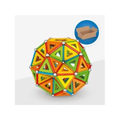 Geomag Magnetiska konstruktioner, 392, blå, grön, gul, orange, röd Geomag Magnetiska konstruktioner, 392, blå, grön, gul, orange, röd