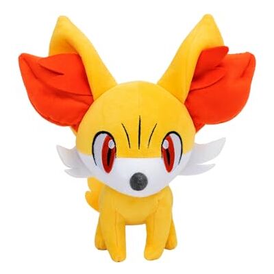 Pokémon Plush 20 cm PKW4587 Fennekin Yellow/Orange Official Pokemon stuffed collectible toy for children 2+ Pokémon Plush 20 cm PKW4587 Fennekin Yellow/Orange Official Pokemon stuffed collectible toy for children 2+