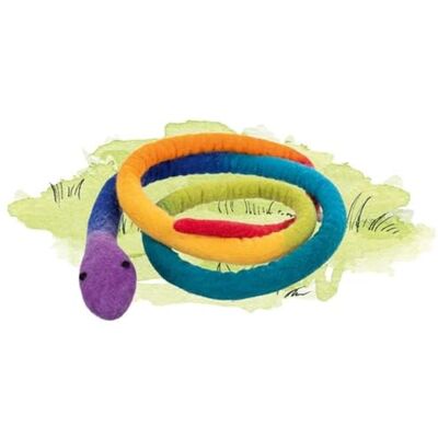 goki Evolution 63871 – filtorm Boa – handgjord av ullfilt för barn – hållbart gosedjur – främjar kreativitet och fantasi – handgjord i Nepal, 2 m lång, från 1 år goki Evolution 63871 – filtorm Boa – handgjord av ullfilt för barn – hållbart gosedjur – främjar kreativitet och fantasi – handgjord i Nepal, 2 m lång, från 1 år