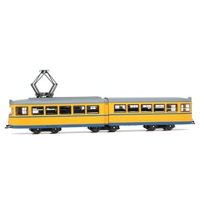 ARNOLD HN2603 Tram Duewag GT6, en främre ljus, gul/blå lilja "Essen", ep. IV-V Loco – elektrisk ARNOLD HN2603 Tram Duewag GT6, en främre ljus, gul/blå lilja "Essen", ep. IV-V Loco – elektrisk