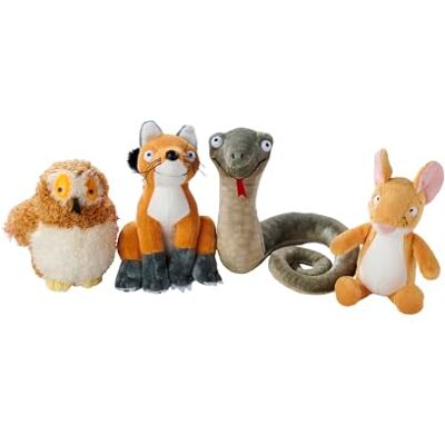 Simba 109293107 Gruffalo Gosedjur Karaktärerna från Gruffalo som Gosedjur, Välj mellan Räven, Ormen, Ugglan och Musen, 18 cm, Från 0 månader, Slumpmässigt Urval, 1 st Simba 109293107 Gruffalo Gosedjur Karaktärerna från Gruffalo som Gosedjur, Välj mellan Räven, Ormen, Ugglan och Musen, 18 cm, Från 0 månader, Slumpmässigt Urval, 1 st