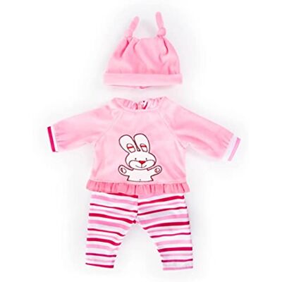 Bayer Design 83888AA dockkläder för babydocka, flera delar, för dockor 33-38 cm, rosa Bayer Design 83888AA dockkläder för babydocka, flera delar, för dockor 33-38 cm, rosa
