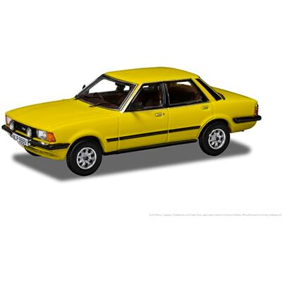 Corgi VA15008 Ford Cortina Mk5 1.3, Signal Yellow, Vanguard Gjuten modell, från 14 år Corgi VA15008 Ford Cortina Mk5 1.3, Signal Yellow, Vanguard Gjuten modell, från 14 år