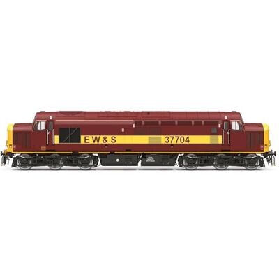 Hornby TT:120 TT3037M EWS Klass 37-37704 Diesellok Epok 9 Modelltåg Hornby TT:120 TT3037M EWS Klass 37-37704 Diesellok Epok 9 Modelltåg