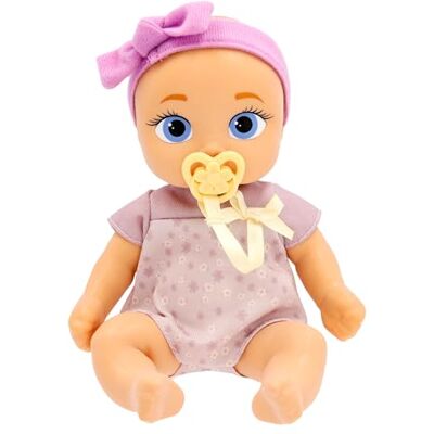 BE LOVED BABIES Jessie Minis Jessie docka med mjukt läder och napp ingår i ministorlek för barn från 18 månader BE LOVED BABIES Jessie Minis Jessie docka med mjukt läder och napp ingår i ministorlek för barn från 18 månader