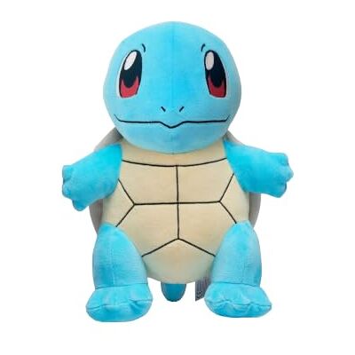 Pokémon PKW4785 30 cm Plush Squirtle Official Stuffed Pokemon Collectible Toy for Children 2+ Pokémon PKW4785 30 cm Plush Squirtle Official Stuffed Pokemon Collectible Toy for Children 2+