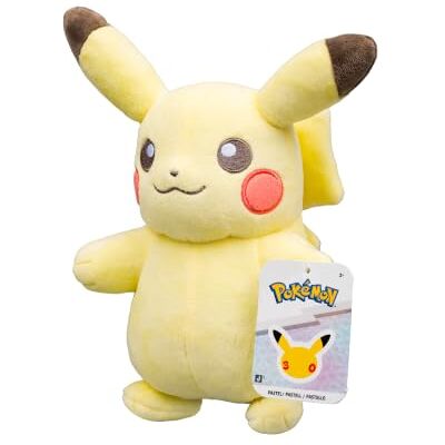 Pokémon Plush 20cm Select Pastel Pikachu PKW4912 Official Pokemon Stuffed Toy for children 2+ Pokémon Plush 20cm Select Pastel Pikachu PKW4912 Official Pokemon Stuffed Toy for children 2+