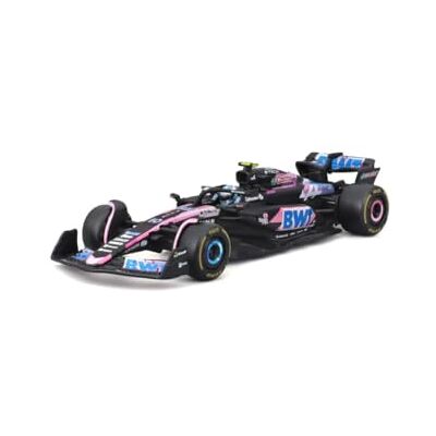Bburago BWT Alpine A524 Pierre Gasly #10 2024 Realistisk modellbil i skala 1:43, körd av Pierre Gasly, officiell Renault-licens, rekommenderad från 3 år Bburago BWT Alpine A524 Pierre Gasly #10 2024 Realistisk modellbil i skala 1:43, körd av Pierre Gasly, officiell Renault-licens, rekommenderad från 3 år