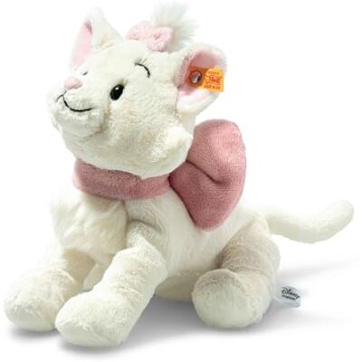 Disney Steiff 24658 katt Marie 24 cm vit/rosa , 9 tum Disney Steiff 24658 katt Marie 24 cm vit/rosa , 9 tum