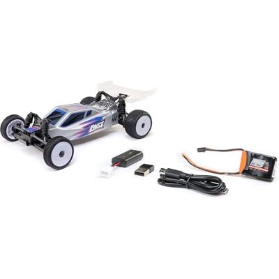 LOSI Micro-B 2 hjuldrift buggy silver RTR LOS0007T2 LOSI Micro-B 2 hjuldrift buggy silver RTR LOS0007T2