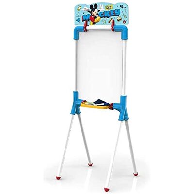 Chicos – Musse Pigg 2 i 1 vändbar juniorwhiteboard Innehåller 1 markör, krita, suddgummi och Musse stencil Från 3 år Mått: 37 x 32,5 x 98 cm (53009) Chicos – Musse Pigg 2 i 1 vändbar juniorwhiteboard Innehåller 1 markör, krita, suddgummi och Musse stencil Från 3 år Mått: 37 x 32,5 x 98 cm (53009)