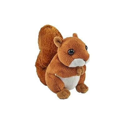 WILD REPUBLIC Pocketkins Eco ekorre, plyschdjur, 12 cm, plyschleksak, tillverkad av återvunna material, miljövänlig WILD REPUBLIC Pocketkins Eco ekorre, plyschdjur, 12 cm, plyschleksak, tillverkad av återvunna material, miljövänlig