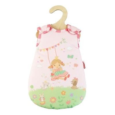 Heless 9593 – Docksovsäck prinsessa Emily, i rosa, med prinsessa Emily motiv, för dockor i storlek 20–25 cm Heless 9593 – Docksovsäck prinsessa Emily, i rosa, med prinsessa Emily motiv, för dockor i storlek 20–25 cm