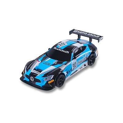 Scalextric Pull Power leksaksbil klassisk skala 1:43 (Mercedes AMG GT3 #90) Scalextric Pull Power leksaksbil klassisk skala 1:43 (Mercedes AMG GT3 #90)