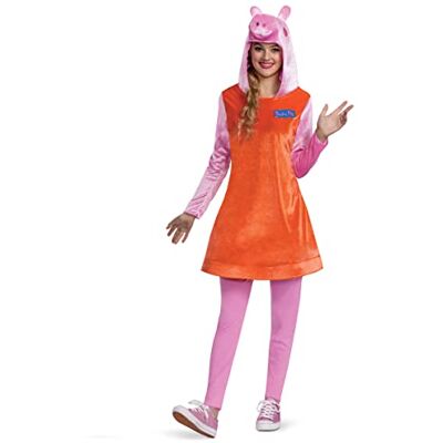 Disguise Peppa Pig Mummy Pig Deluxe Dam Maskeraddräkt Small Disguise Peppa Pig Mummy Pig Deluxe Dam Maskeraddräkt Small
