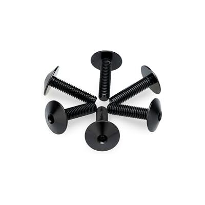 Puig 21766N anodiserad kupol hårdvarusats, svart Puig 21766N anodiserad kupol hårdvarusats, svart