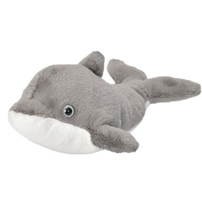 WILD REPUBLIC Pocketkins Eco delfin, plyschdjur, 12 cm, plyschleksak, tillverkad av återvunna material, miljövänlig WILD REPUBLIC Pocketkins Eco delfin, plyschdjur, 12 cm, plyschleksak, tillverkad av återvunna material, miljövänlig