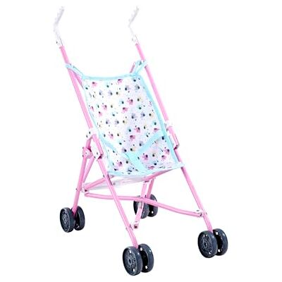Simba Dockvagn – vikbar dockvagn för barn från 3 år – lätt leksak för resor – med säkerhetsbälte och elefantdesign – hopfällbar – höjd 55 cm Simba Dockvagn – vikbar dockvagn för barn från 3 år – lätt leksak för resor – med säkerhetsbälte och elefantdesign – hopfällbar – höjd 55 cm