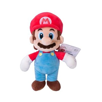 Simba My Mario Infant Mario (25 cm) – Super Mario gosedjur av mjuk plysch, Nintendo leksak för fans och barn från de första månaderna av livet Simba My Mario Infant Mario (25 cm) – Super Mario gosedjur av mjuk plysch, Nintendo leksak för fans och barn från de första månaderna av livet