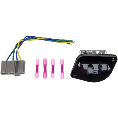 Dorman 973-441 HVAC Blower Motor Resistor Kit kompatibel med utvalda Jeep-modeller, ej stigande Dorman 973-441 HVAC Blower Motor Resistor Kit kompatibel med utvalda Jeep-modeller, ej stigande