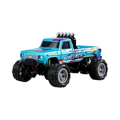 Amewi RC-monstertruck Cast 1:64 RTR blå, fjärrkontroll i kortformat Amewi RC-monstertruck Cast 1:64 RTR blå, fjärrkontroll i kortformat