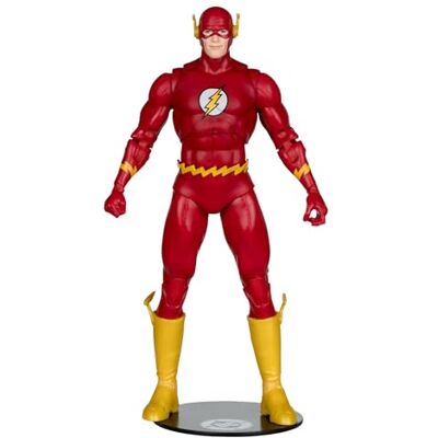 McFarlane Toys- DC Direct Page Punchers The Flash Barry Allen (The Flash #123) 17,78 cm actionfigur med serietidning McFarlane Toys- DC Direct Page Punchers The Flash Barry Allen (The Flash #123) 17,78 cm actionfigur med serietidning