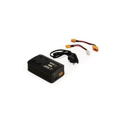 Carson Easy Charger NiMH/LiPo 4A RC-laddare, snabbladdare med Delta Peak, laddningsström 0,5 A till 4 A, 50 W, XT60 till Tamiya och XT90, AC 100-240 V, svart Carson Easy Charger NiMH/LiPo 4A RC-laddare, snabbladdare med Delta Peak, laddningsström 0,5 A till 4 A, 50 W, XT60 till Tamiya och XT90, AC 100-240 V, svart