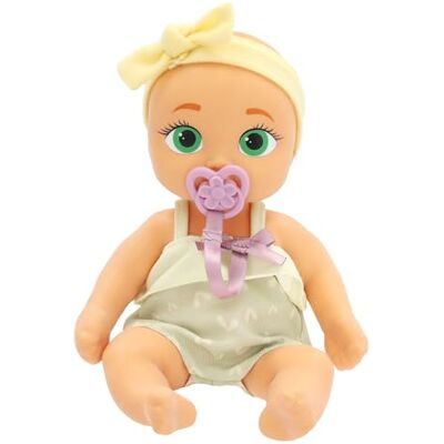 BE LOVED BABIES Minis Adri, närande Adri minidocka som har mjuk hud och inkluderar en napp, leksakspresent för barn från 18 månader BE LOVED BABIES Minis Adri, närande Adri minidocka som har mjuk hud och inkluderar en napp, leksakspresent för barn från 18 månader