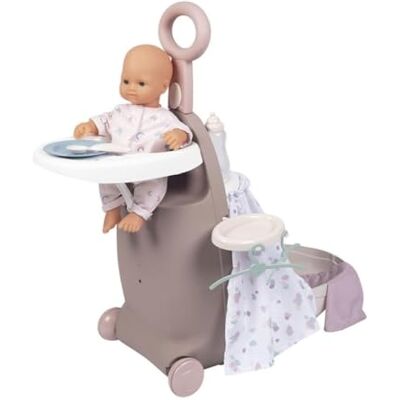 Smoby 7600220374 Baby Nurse Dockvårdsvagn Baby Nurse Dockvårdsvagn med 2 Lekfunktioner: Sovplats och Matplats, För Dockor upp till 42 cm, Från 18 månader Smoby 7600220374 Baby Nurse Dockvårdsvagn Baby Nurse Dockvårdsvagn med 2 Lekfunktioner: Sovplats och Matplats, För Dockor upp till 42 cm, Från 18 månader