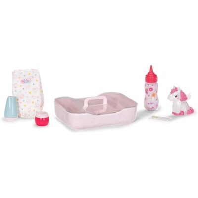 Baby Born BABY född enhörning läggtid set med tillbehör och ljusfunktion – vård och sömnset för 43 cm dockor Baby Born BABY född enhörning läggtid set med tillbehör och ljusfunktion – vård och sömnset för 43 cm dockor