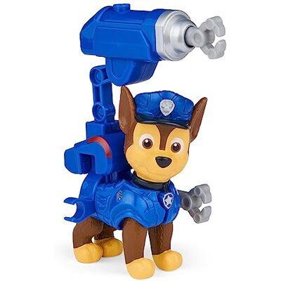 PAW PATROL : Mighty biograf, spelfigur med påklistrad ryggsäck och 2 våningar, olika karaktärer, leksaker lämpliga för barn från 3 år PAW PATROL : Mighty biograf, spelfigur med påklistrad ryggsäck och 2 våningar, olika karaktärer, leksaker lämpliga för barn från 3 år