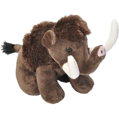 WILD REPUBLIC Pocketkins Eco ullmammut, plyschdjur, 12 cm, plyschleksak, tillverkade av återvunna material, miljövänligt, ullhår WILD REPUBLIC Pocketkins Eco ullmammut, plyschdjur, 12 cm, plyschleksak, tillverkade av återvunna material, miljövänligt, ullhår