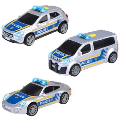 Dickie Toys Police Enhet, 3 sorter. Dickie Toys Police Enhet, 3 sorter.