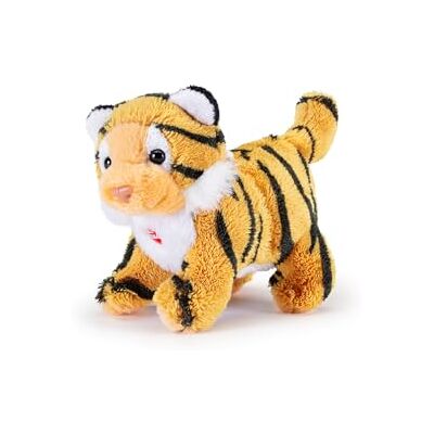 Trudi Sw Col Tiger plyschleksak mini bil eller nyckelring, julklapp 9,5 x 7,5 x 4,5 cm storlek XXS söt samling modell 55487 Trudi Sw Col Tiger plyschleksak mini bil eller nyckelring, julklapp 9,5 x 7,5 x 4,5 cm storlek XXS söt samling modell 55487