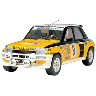 TAMIYA Renault 5 Turbo 1975 Rally 24027 – modellbygge plastsats för hobbyarbete limning modellbygge modell plastmodellbygge bilkit TAMIYA Renault 5 Turbo 1975 Rally 24027 – modellbygge plastsats för hobbyarbete limning modellbygge modell plastmodellbygge bilkit